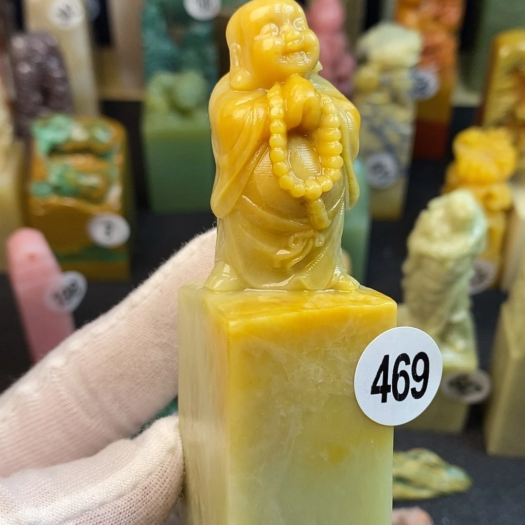 青田石篆刻艺术家的