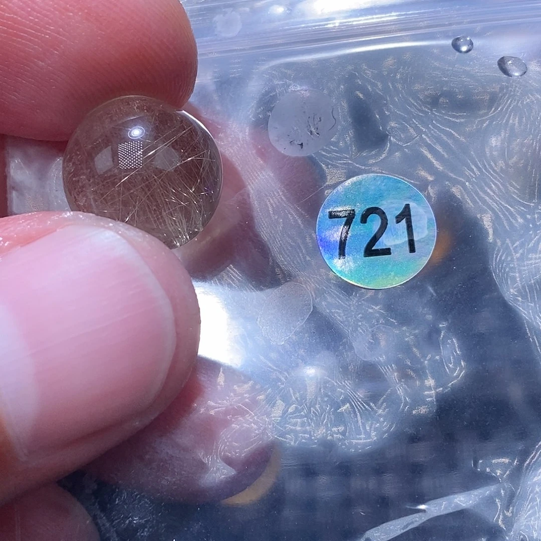 ****心未镶嵌手链发晶天然水晶