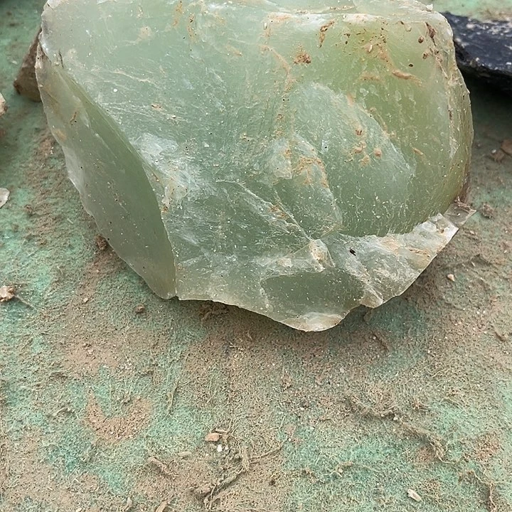 锦***端蛇纹石玉未镶嵌天然岫玉多样性发一