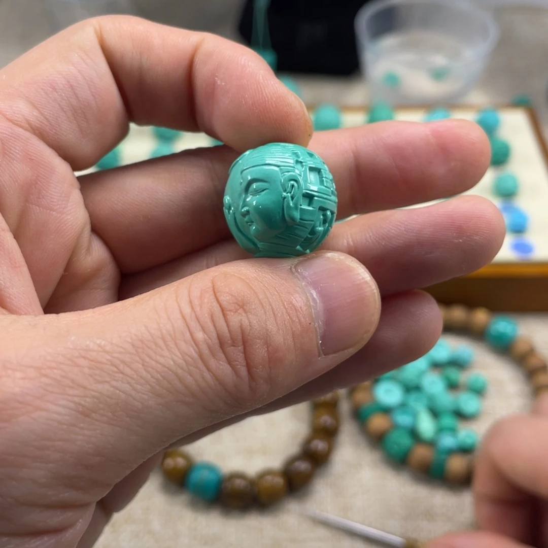 原生态湖北矿小配饰，直径18