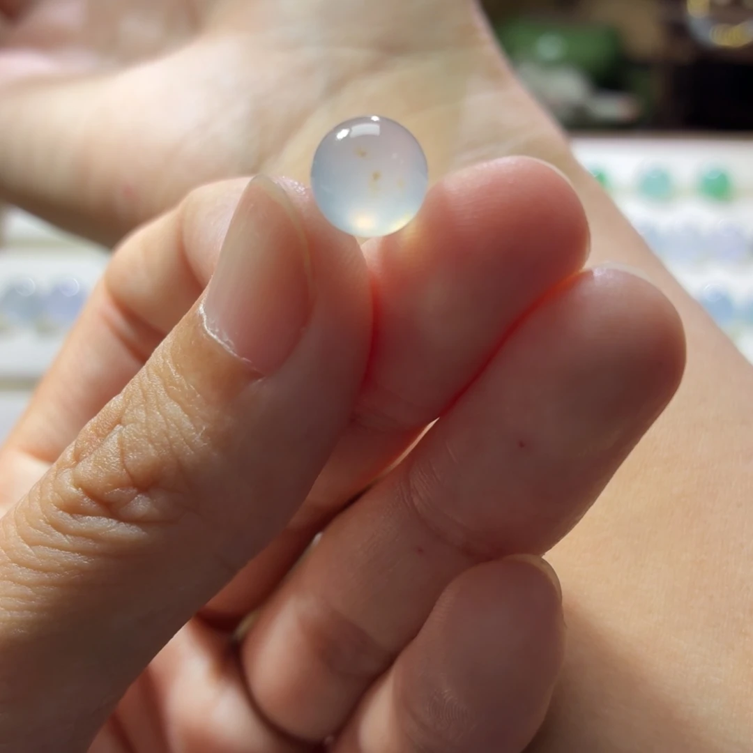 定制翡翠未镶嵌卡8.8高冰桂花