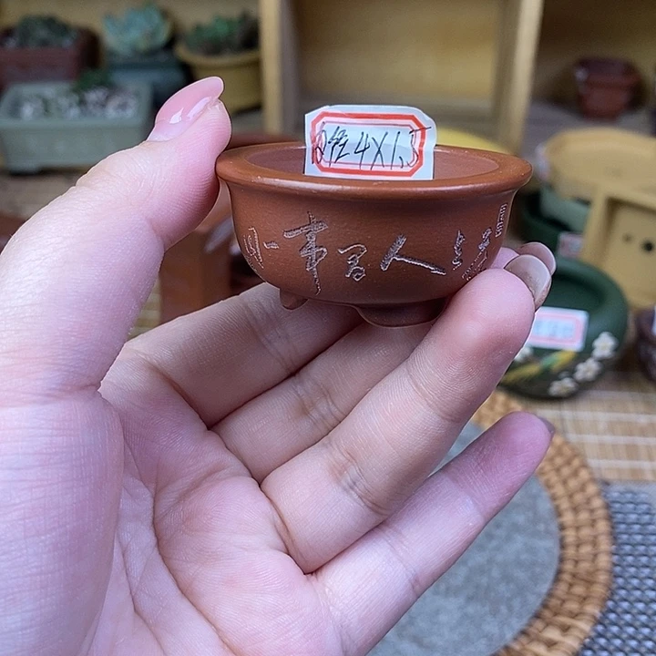 手工艺品琉璃宜兴紫砂精品花盆