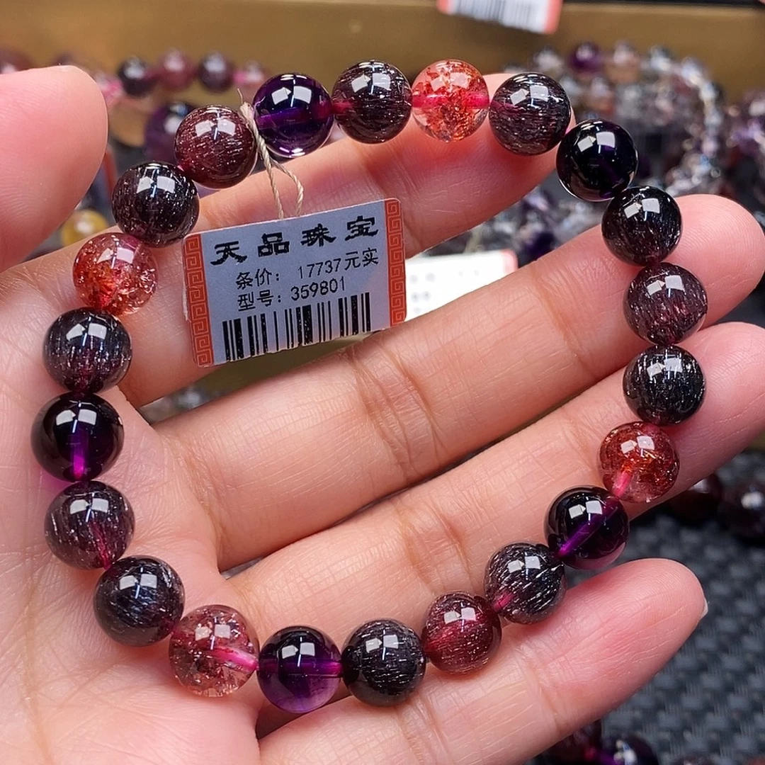 未镶嵌手链水晶超七手链359801