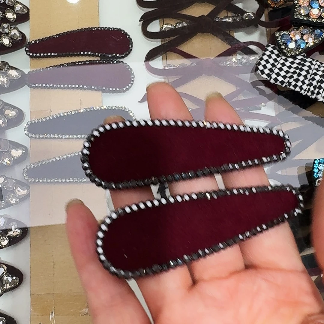 皮质非金属红阿夹子