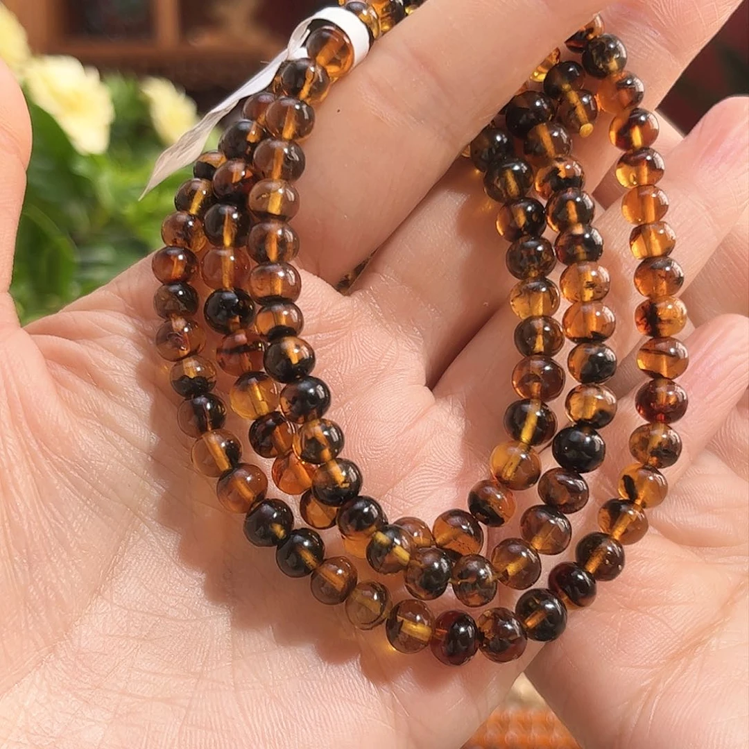 未镶嵌琥珀裸石抚顺琥珀20252六