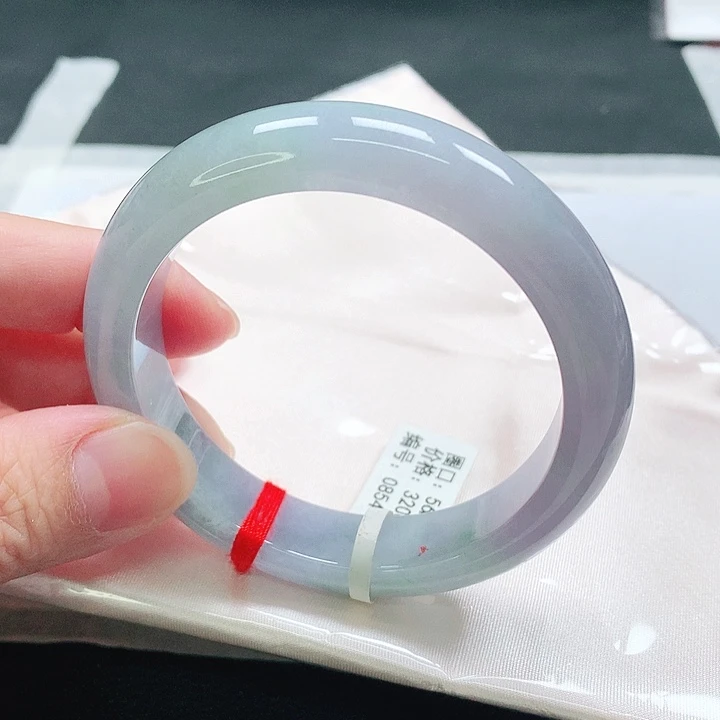 翡翠未镶嵌手镯手镯56