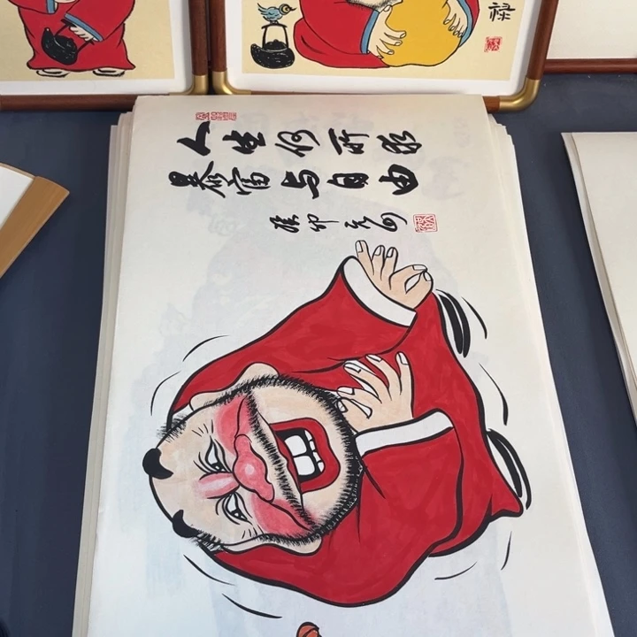 国画禅意画纯手工作品