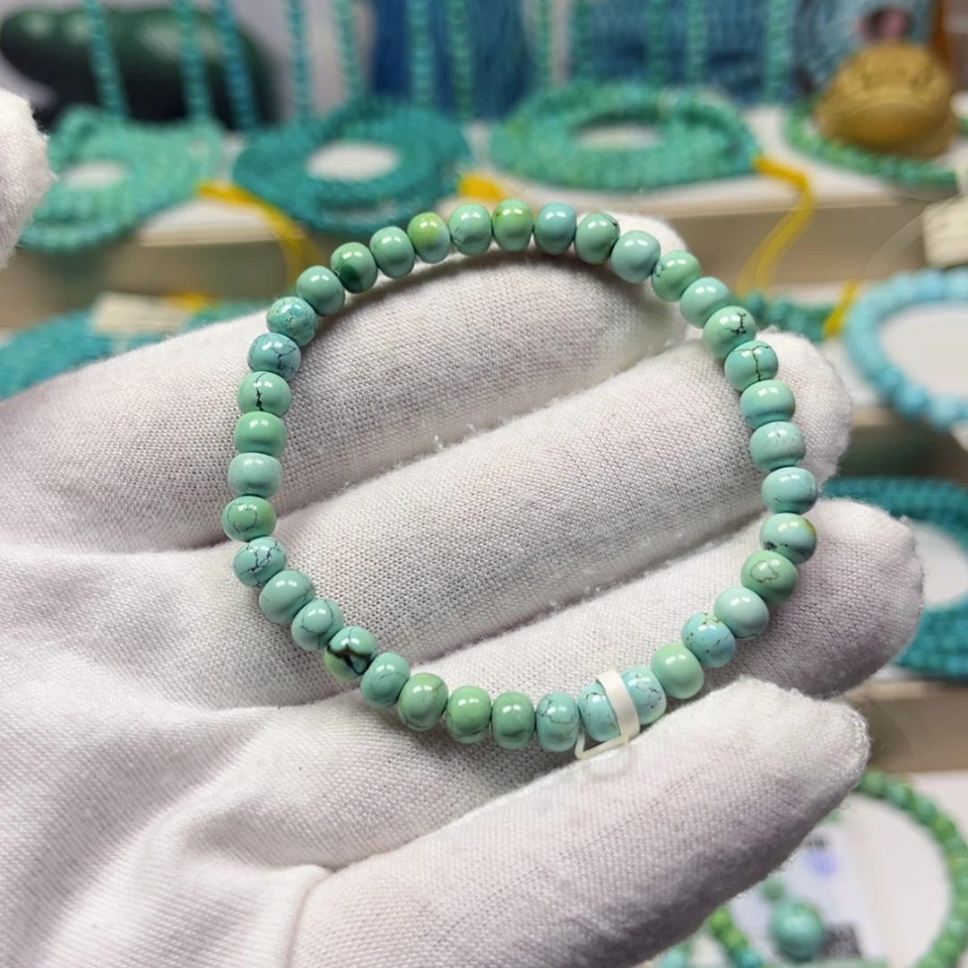 绿松石未镶嵌手链