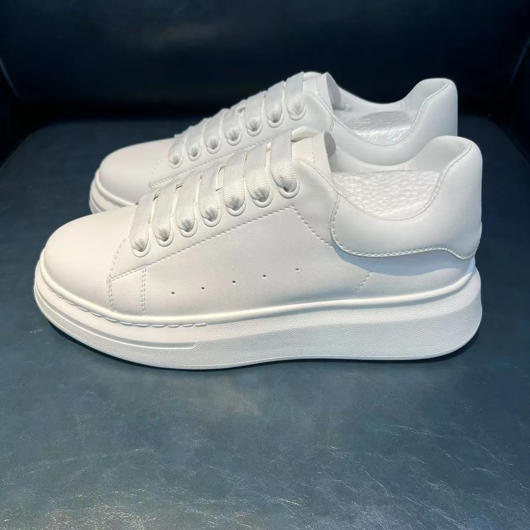 男士厚底板鞋小白鞋定制潮鞋低帮鞋休闲板鞋四季夏季透气百搭时尚