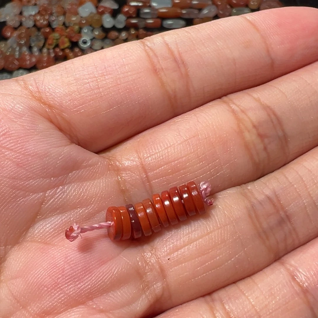 嘉***嘉南红玛瑙冰飘未镶嵌隔片