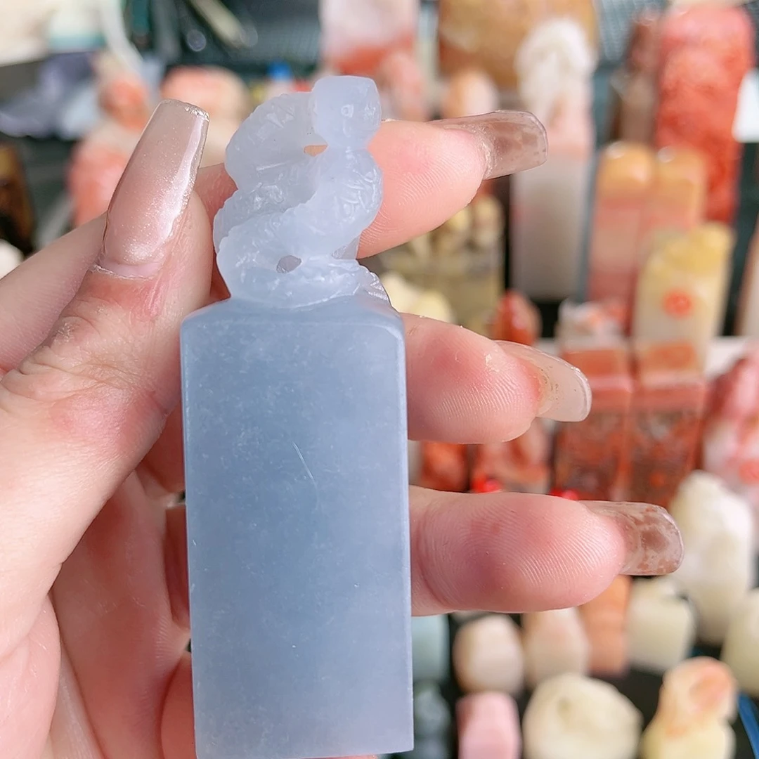 寿山石印石袁*蛇的