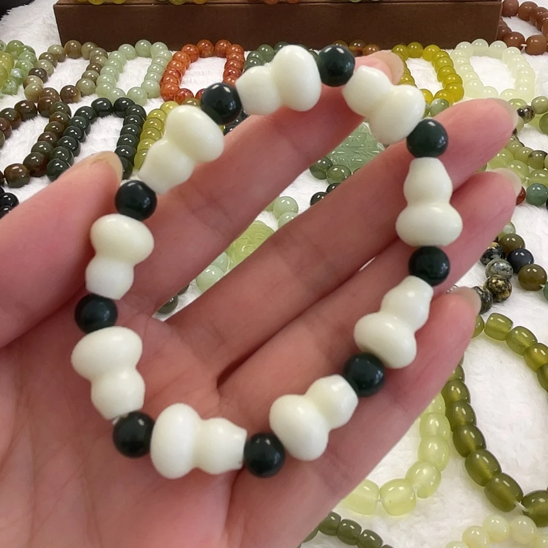 蛇纹石玉未镶嵌手串