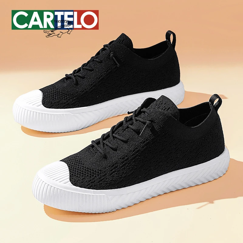 卡帝乐鳄鱼情侣鞋秋季新款套脚懒人鞋一脚蹬复古低帮鞋情侣袜子鞋