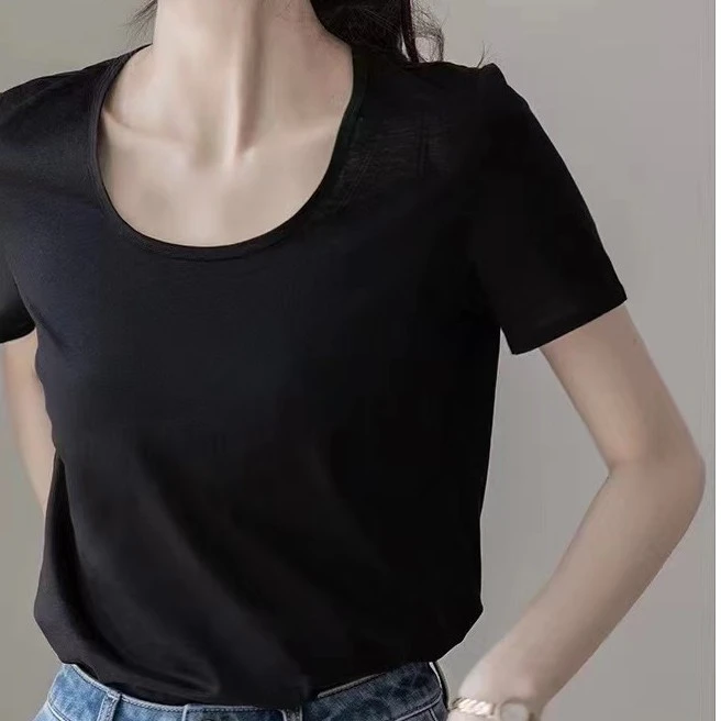 【和家2025新款女装】简约百搭舒适宠粉T恤-3021