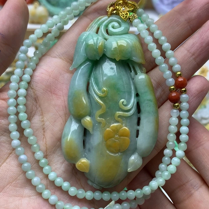 颈饰未镶嵌翡翠翡翠