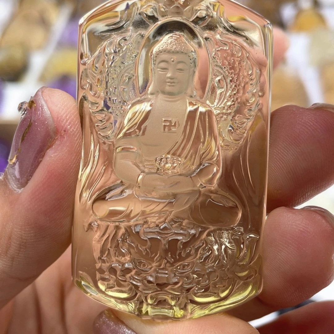 颈饰未镶嵌水晶定制