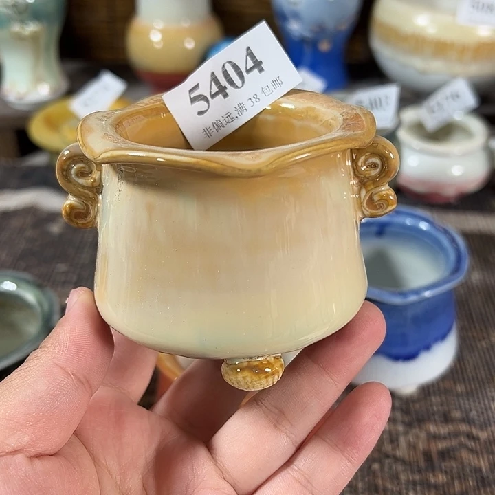 口5 手工花盆满30包邮