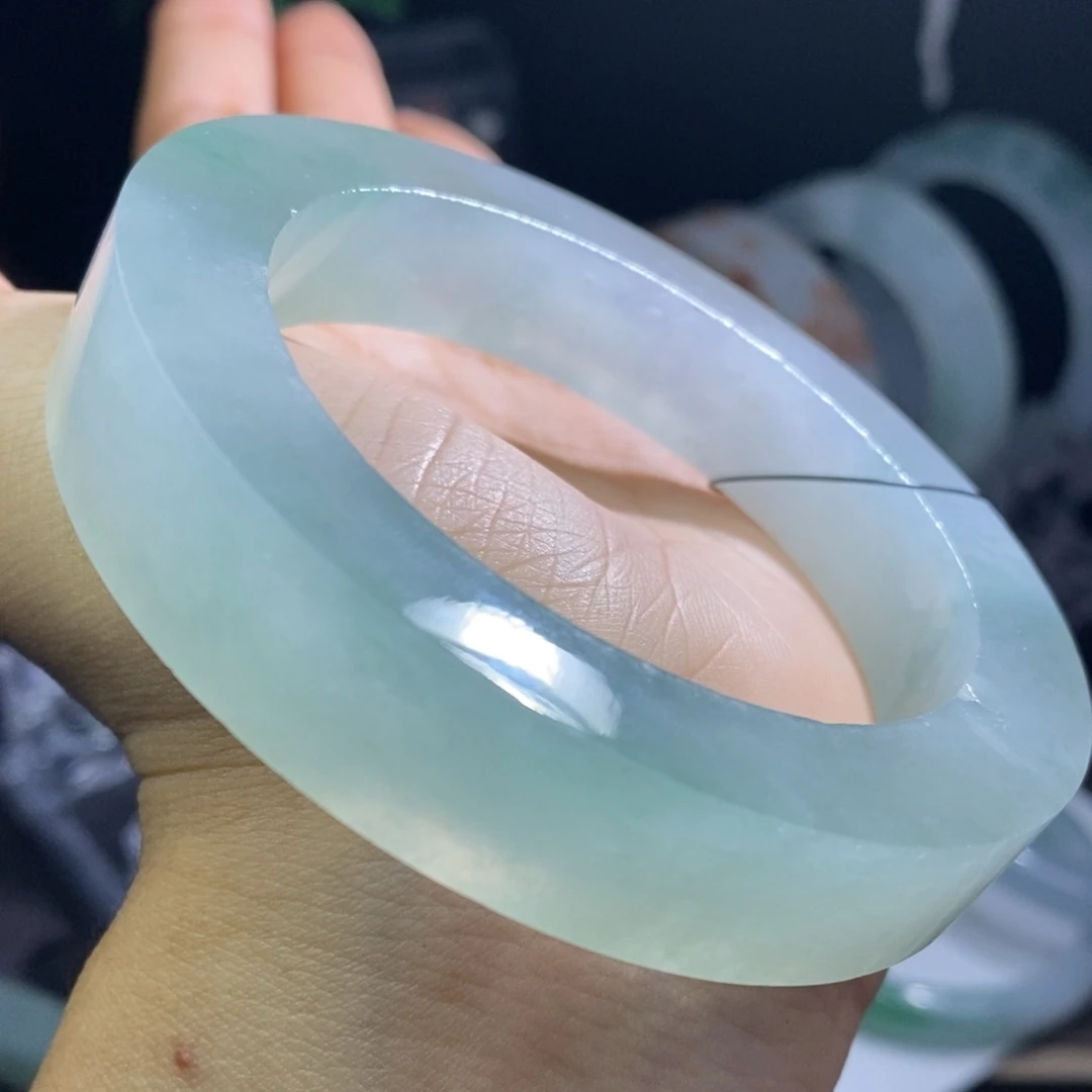 定制翡翠翡翠手镯57-63未镶嵌