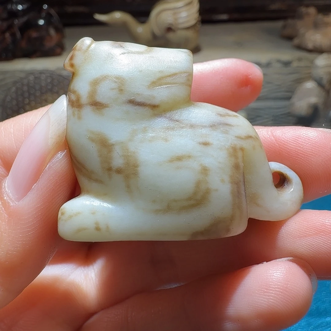 已***置和田玉未镶嵌挂件