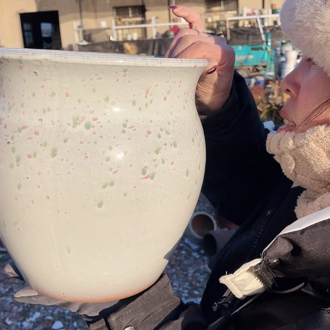 红陶王嫂花盆0127-130