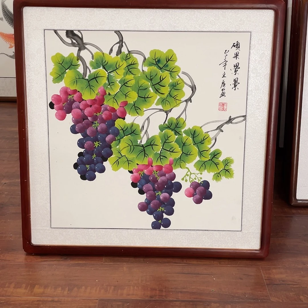 国画带框尺寸63*63厘米