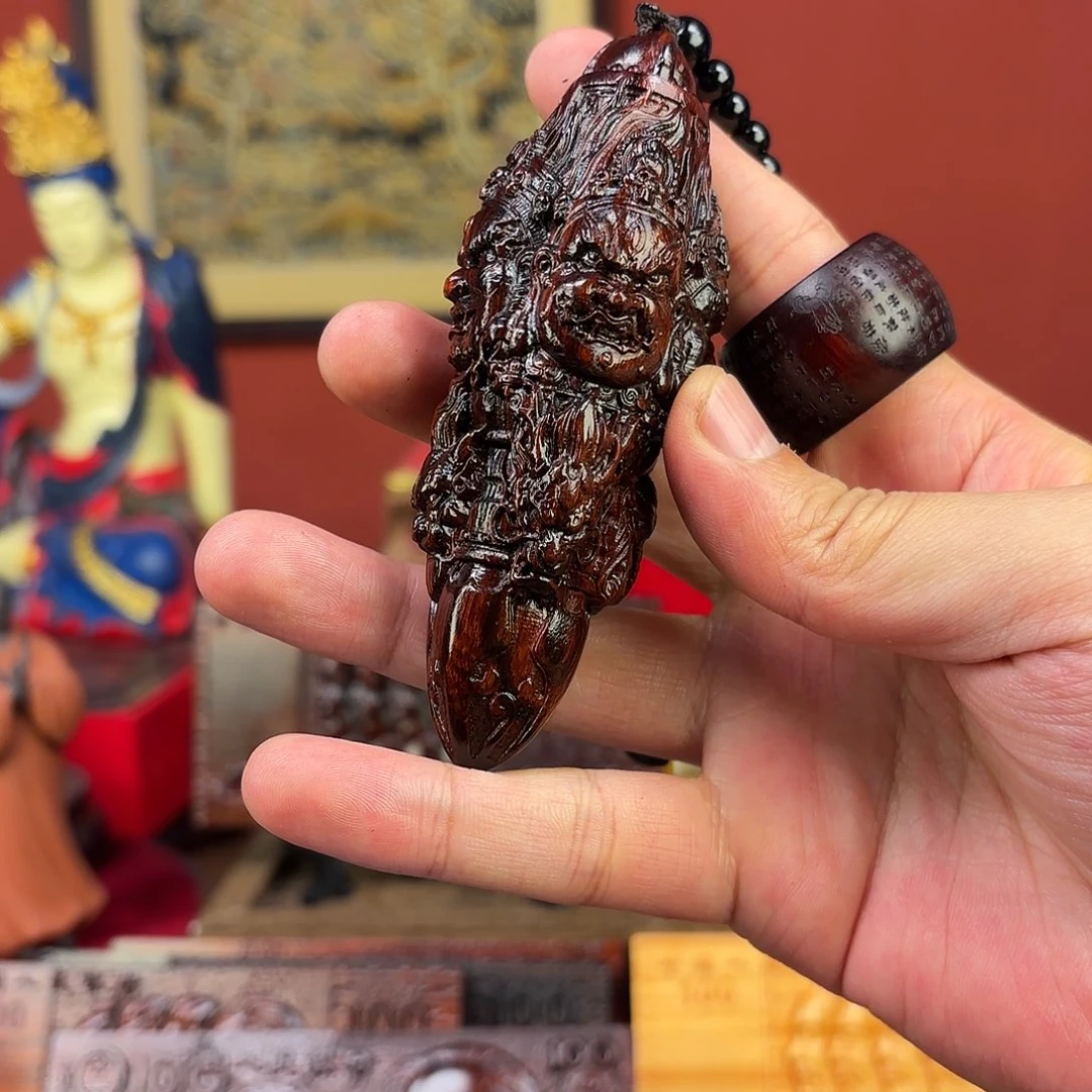 檀香紫檀（小叶紫檀）大黑天