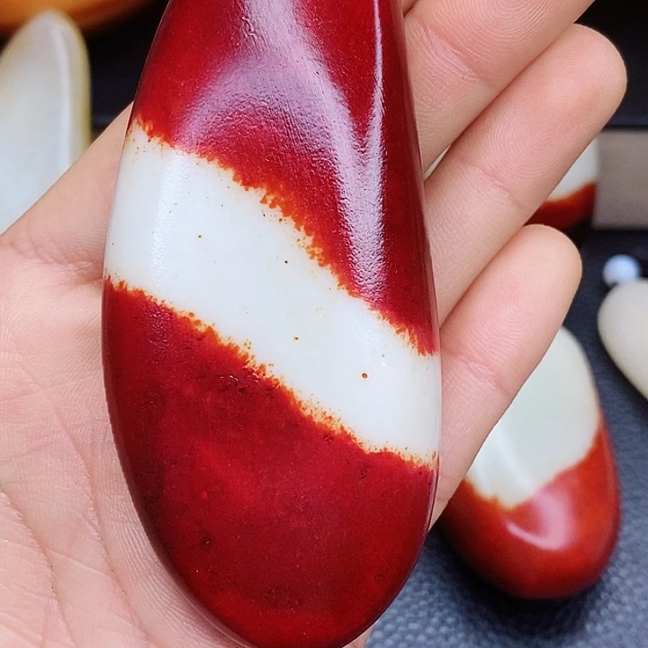 未镶嵌和田玉挂件流**心