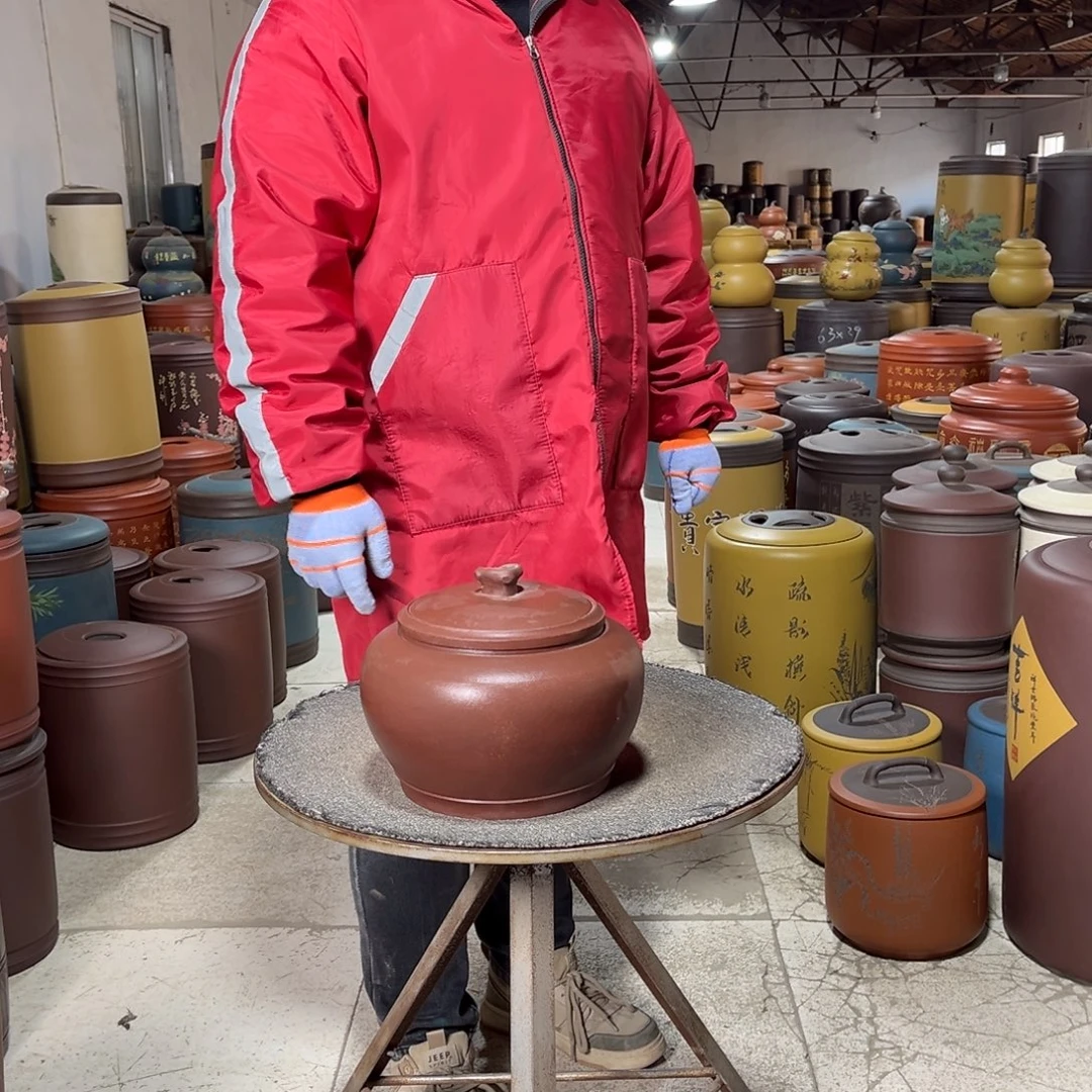 紫砂茶叶罐茶叶罐