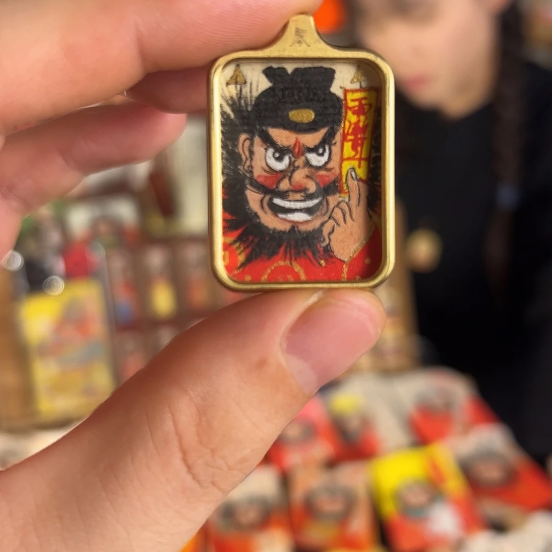 L***.纯手绘钟馗文创画