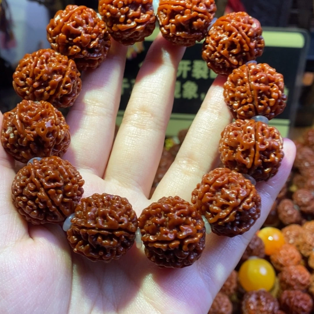 金刚菩提手串226原生态玉化