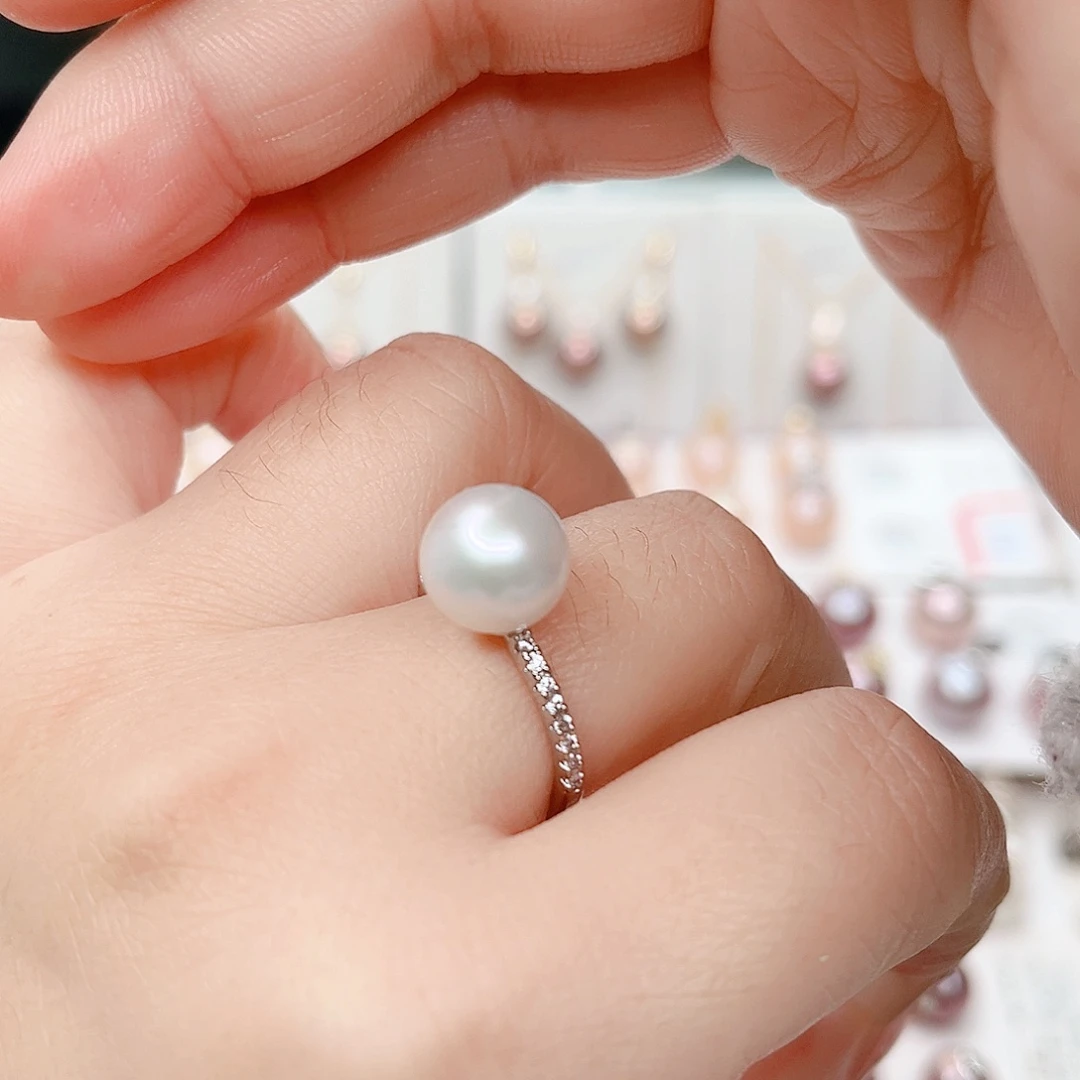 合金淡水珍珠吊坠(赠链)