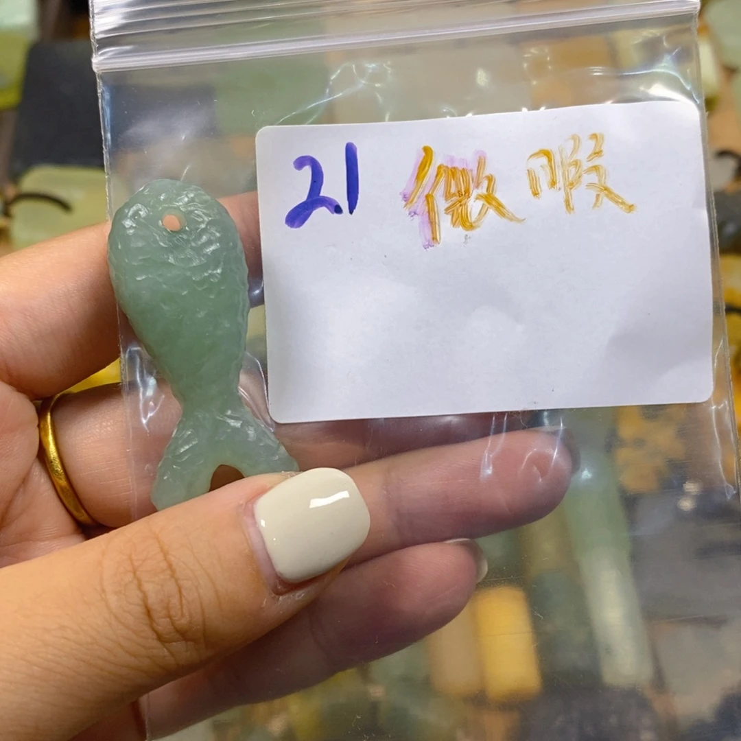 未镶嵌蛇纹石玉手链