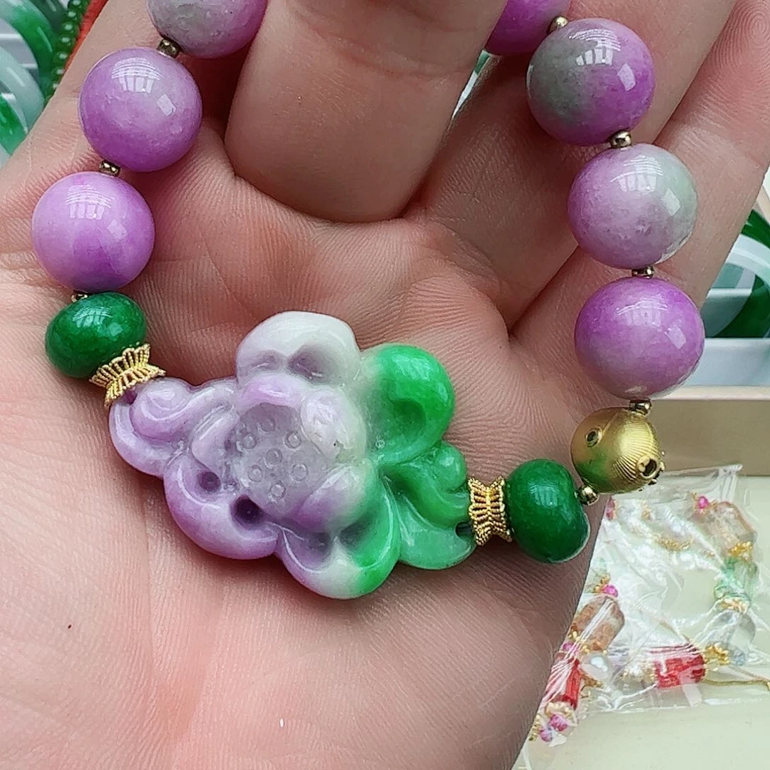 翡翠吊坠(赠链)银S925镶嵌