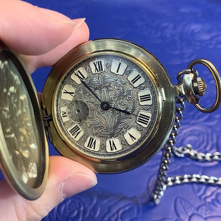 机械怀表走时中猎壳