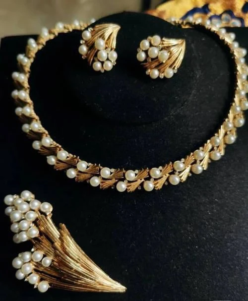 合金仿珍珠项链 直播专用 合金项链 手链 耳饰  直飞专属