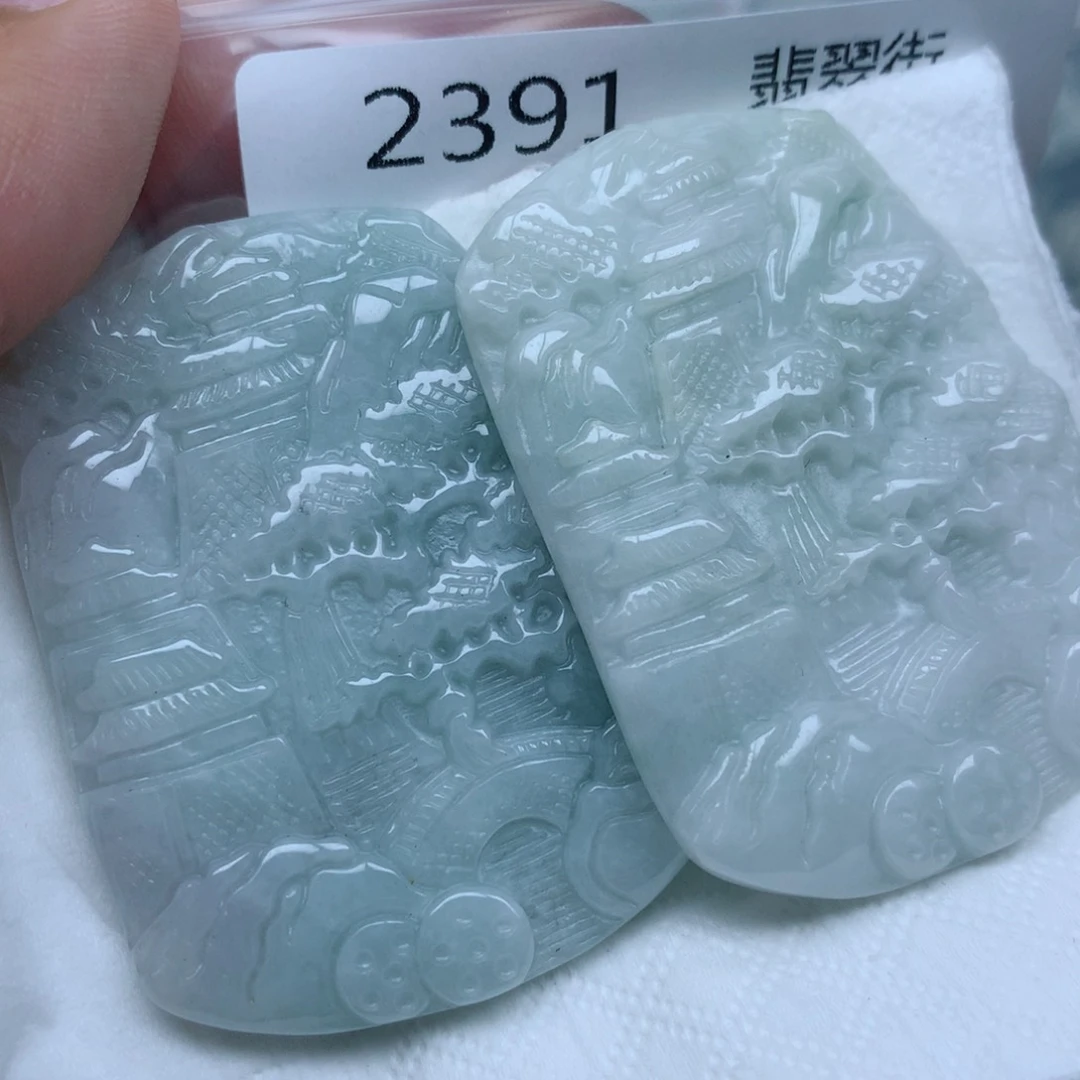 颈饰未镶嵌翡翠翡翠