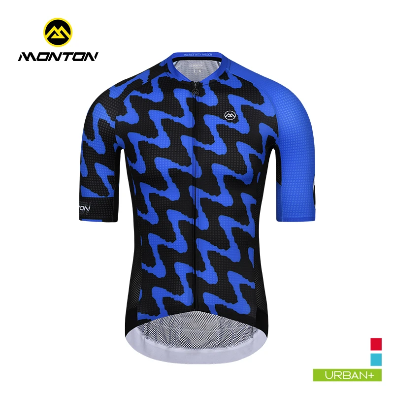 Monton脉腾男款短袖骑行服Modern-Art