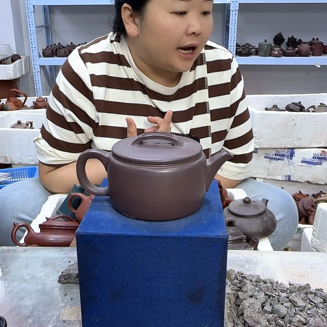 茶壶紫砂宜兴紫砂壶瑕疵处理