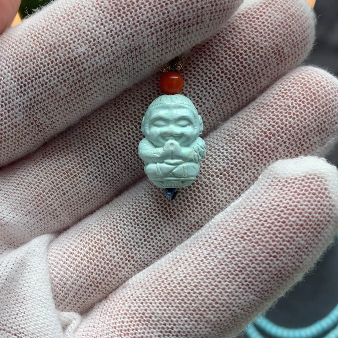 绿松石挂件未镶嵌