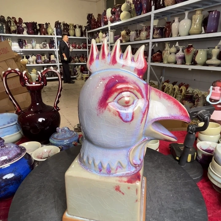 牛家钧窑牛自恒老师钧瓷