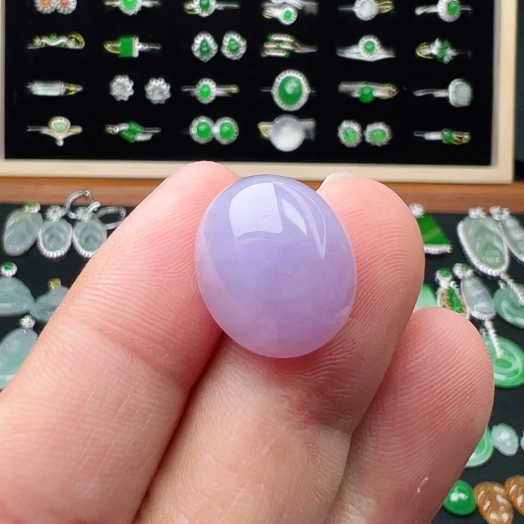 翡翠未镶嵌颈饰蛋面16.9