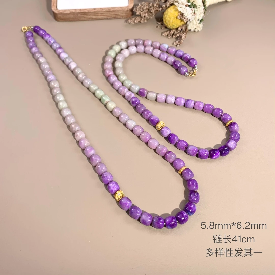 念琪丨18K金镶舒俱来归圆项链41cm长/多样性发其一/K01310