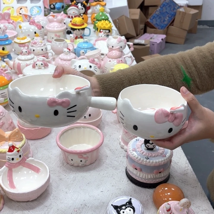 摆件陶欢迎光临陶瓷摆件