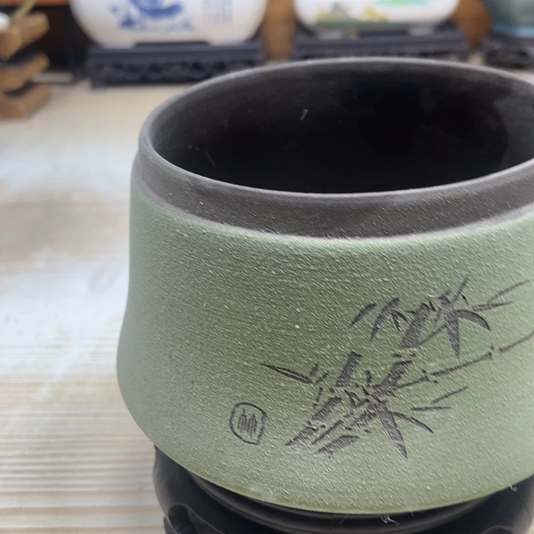 瓷片陶瓷花盆陶瓷艺术