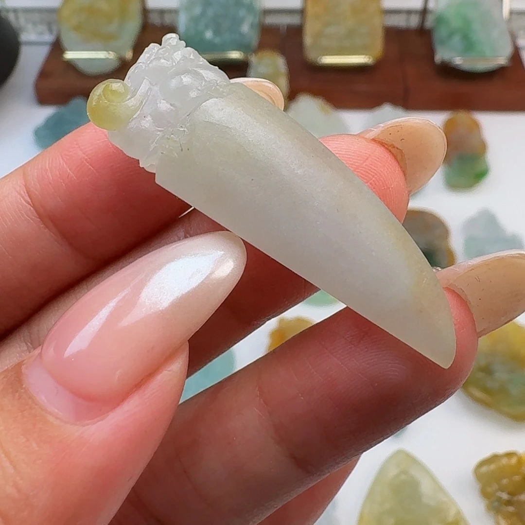 定制翡翠未镶嵌毛货