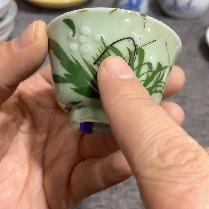 紫砂茶杯非常漂亮好看的花瓶