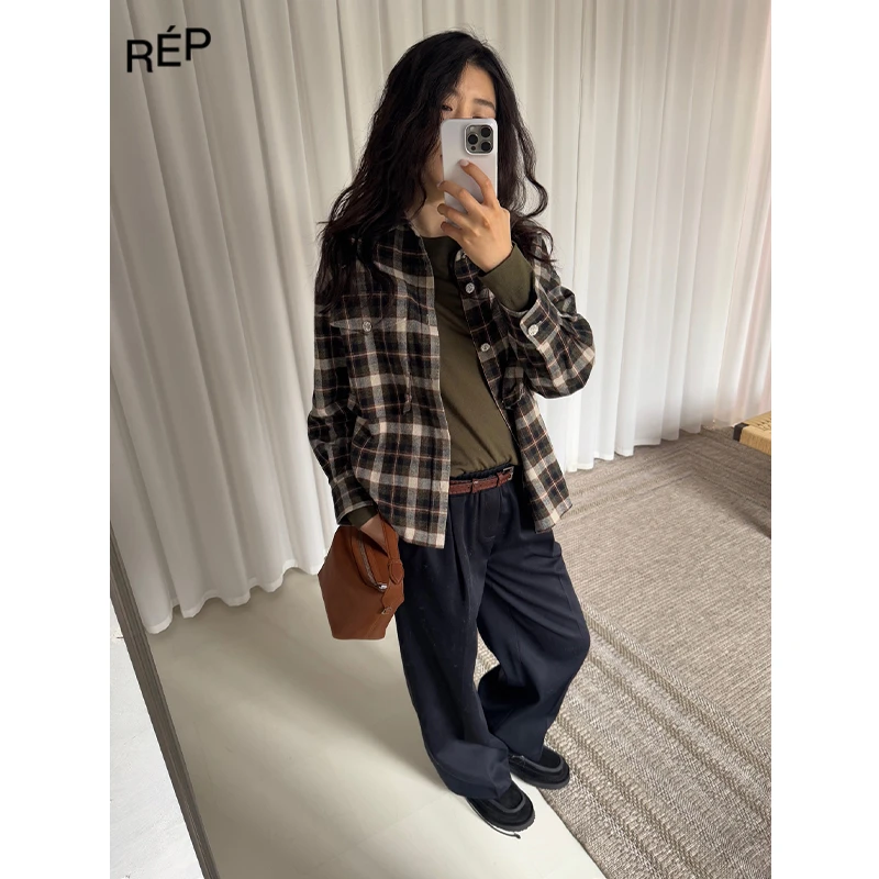 COTEMP设计师品牌花色格纹衬衫25SS衣服 TheREPUBLIQUE女装买手店