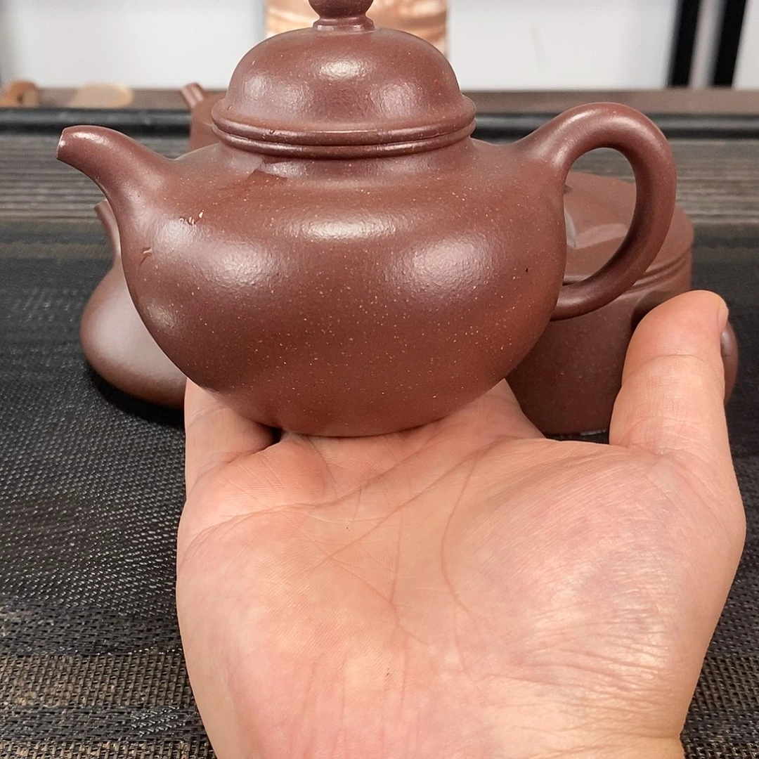 茶壶紫砂底槽清掇球容量270毫升