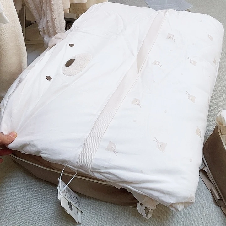 209559被子三件套 小熊花语 小熊