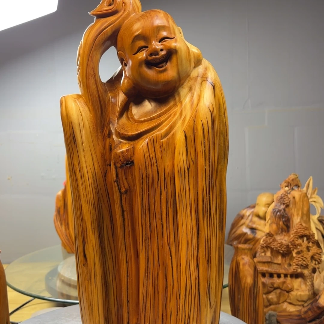 柏木（崖柏）雕刻摆件888888